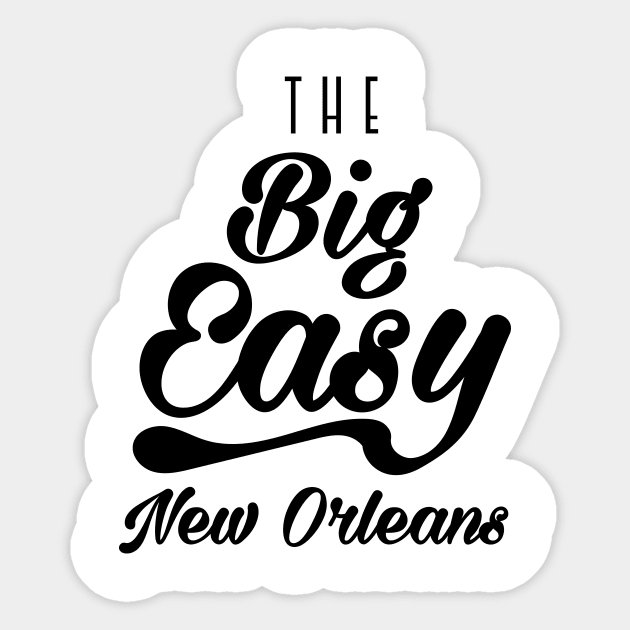 The Big Easy New Orleans Sticker by nickemporium1